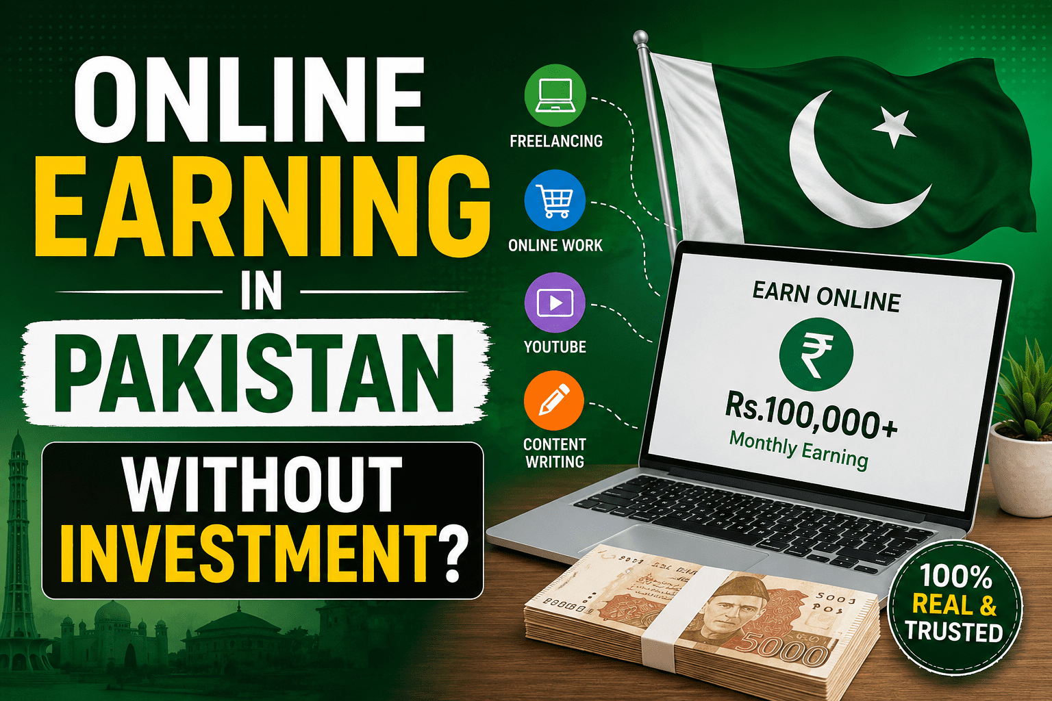 What Are the Benefits of Online Earning Without Investment?
